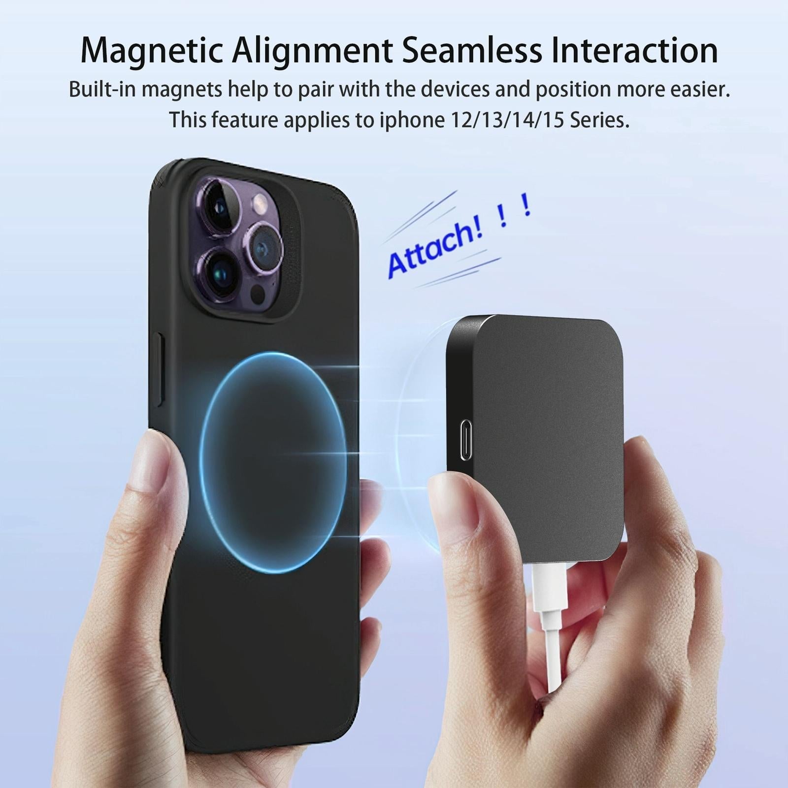 3 In 1 Portable Wireless Charger For Iphone Airpods And Iwatch - Black 6