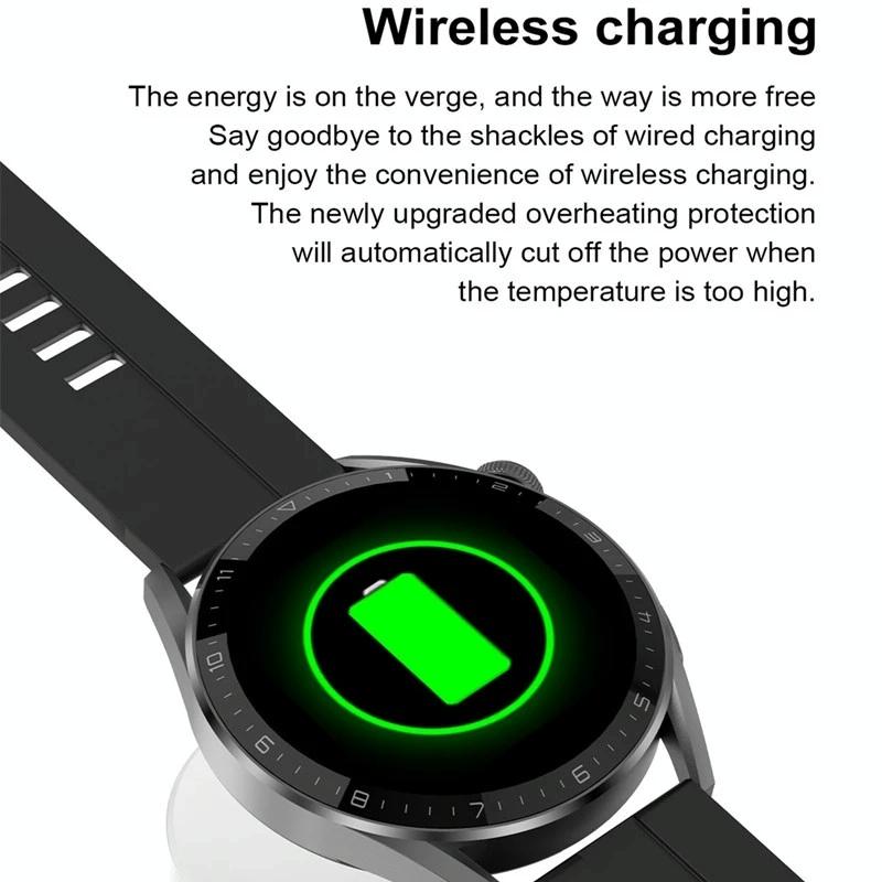 Smart Silicone Watch With Colour Screen - Black 4