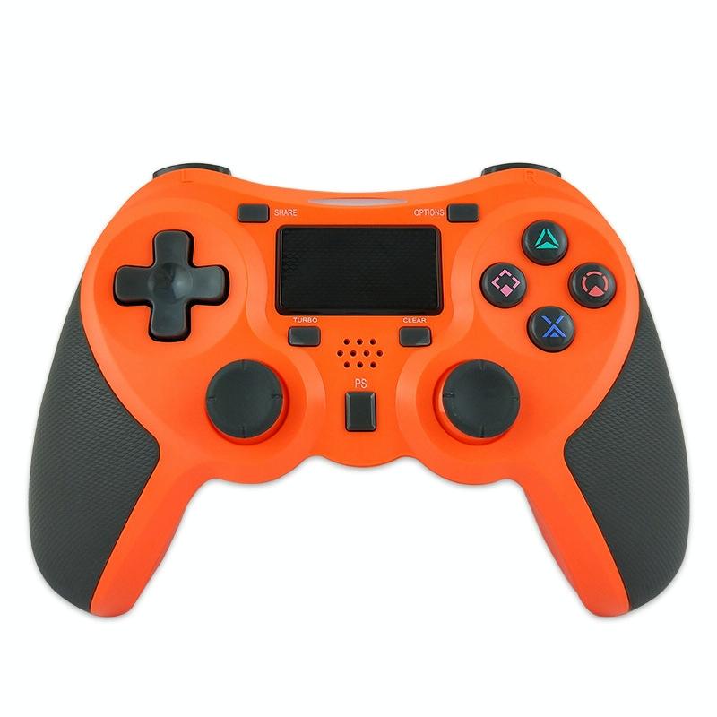 Wireless Bluetooth Game Controller for Ps4 - Rubberized - White 10