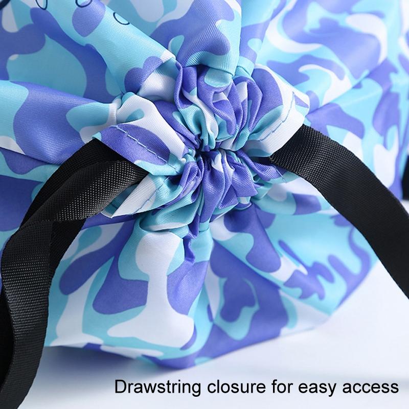 Kids' Swim Bag Cute Cartoon Beach Backpack Waterproof Dry / Wet Large 2 Layer - Blue - Large 2 Layer 11