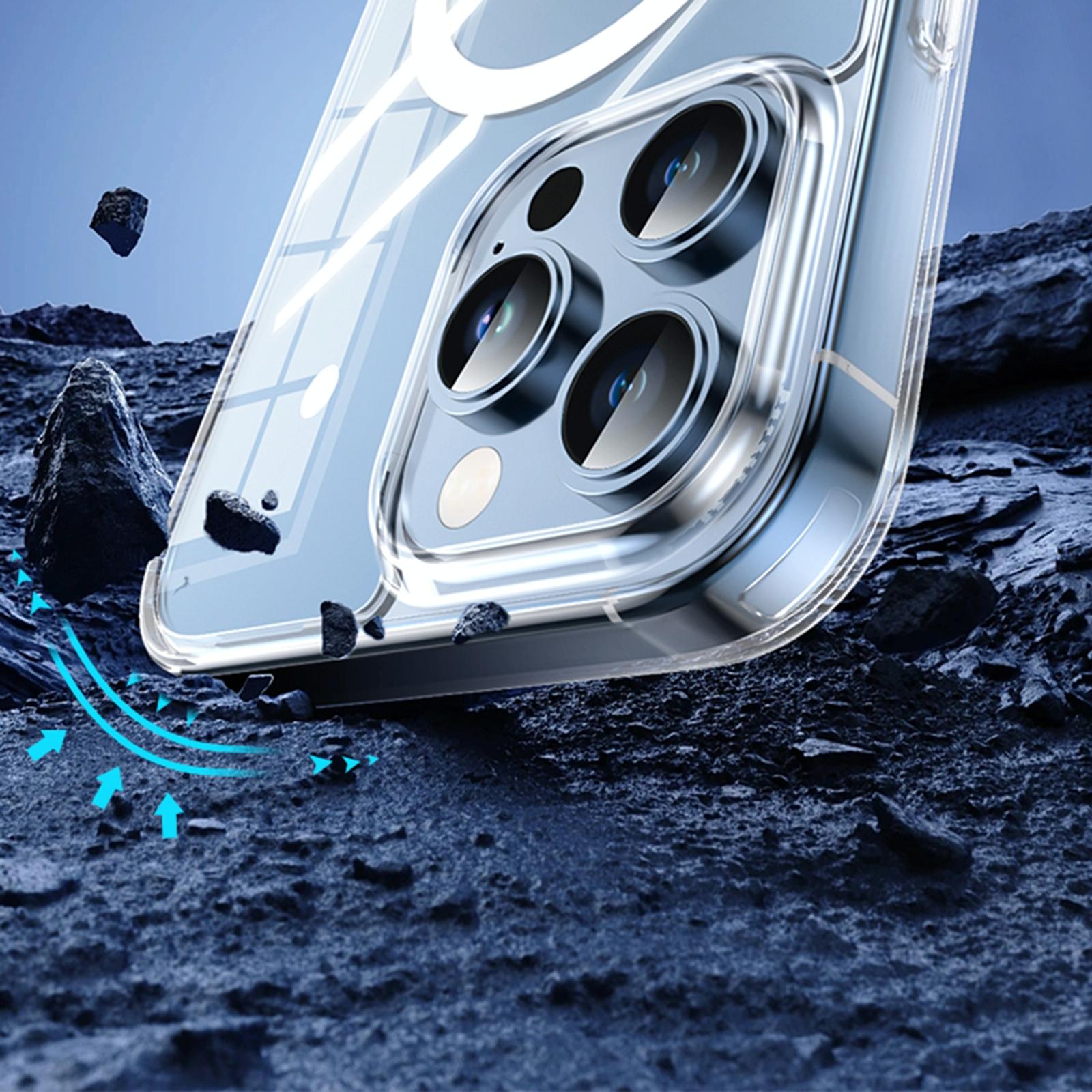 Totudesign Crystal Shield Magsafe Magnetic Case for Iphone 15 5