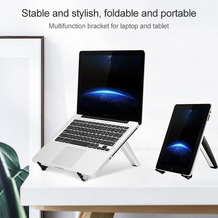 Triangle Cooling Bracket for Tablets Laptops and Desktops - Black 9
