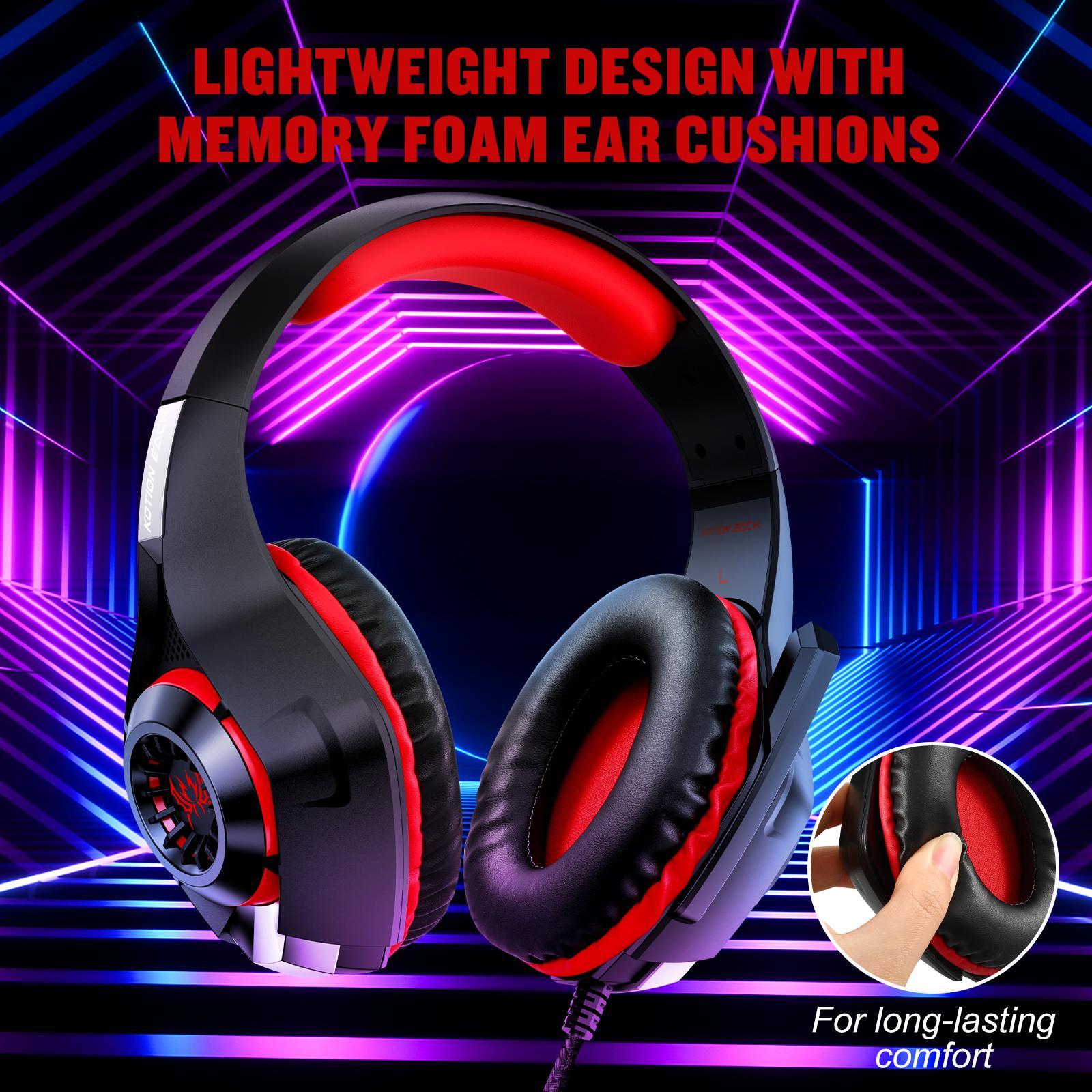 Omni Mic Gaming Headset 1.9M Length - Black Blue 6