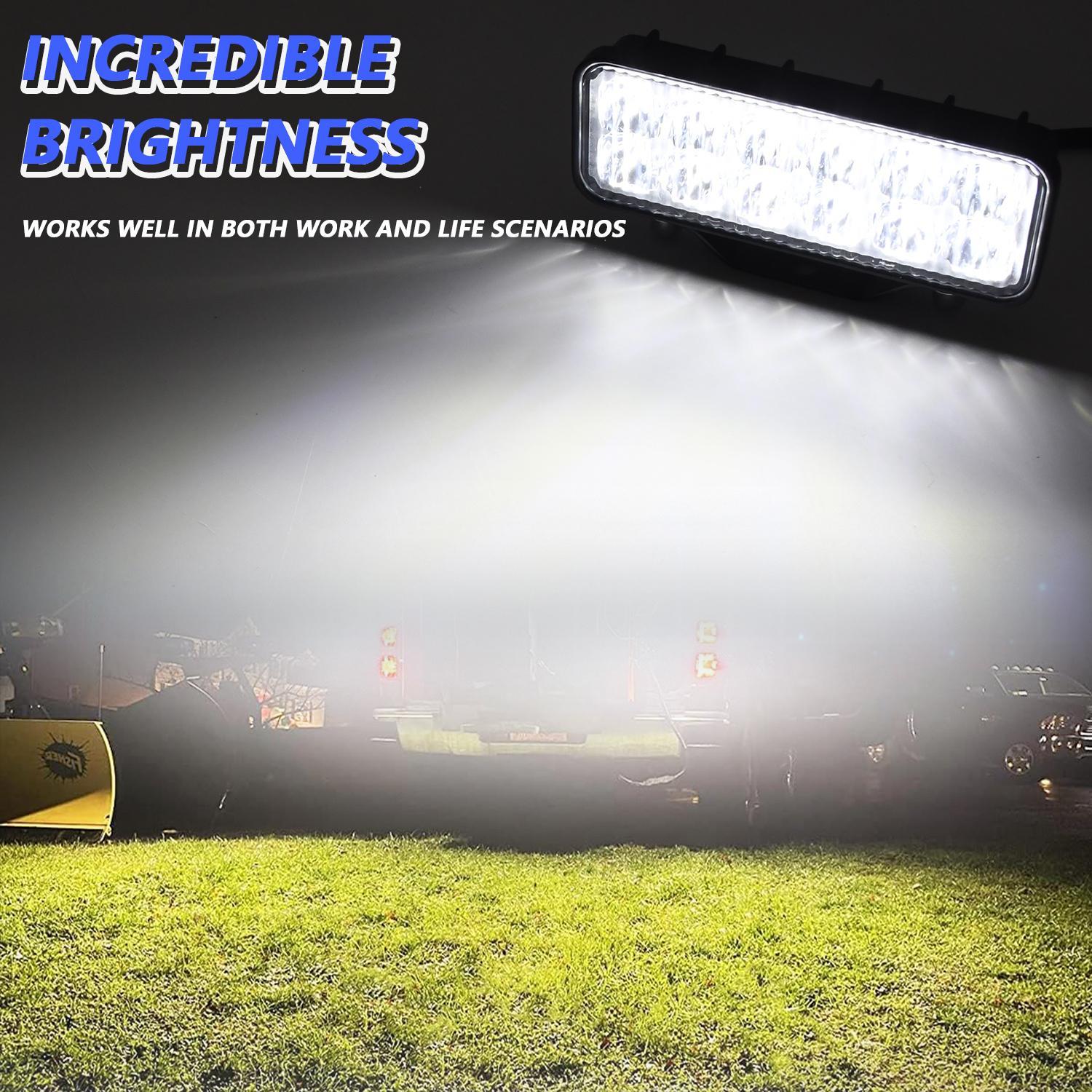 6 - Inch Flood Mixed Luminous Anti - Glare Lens Long Strip Light 11