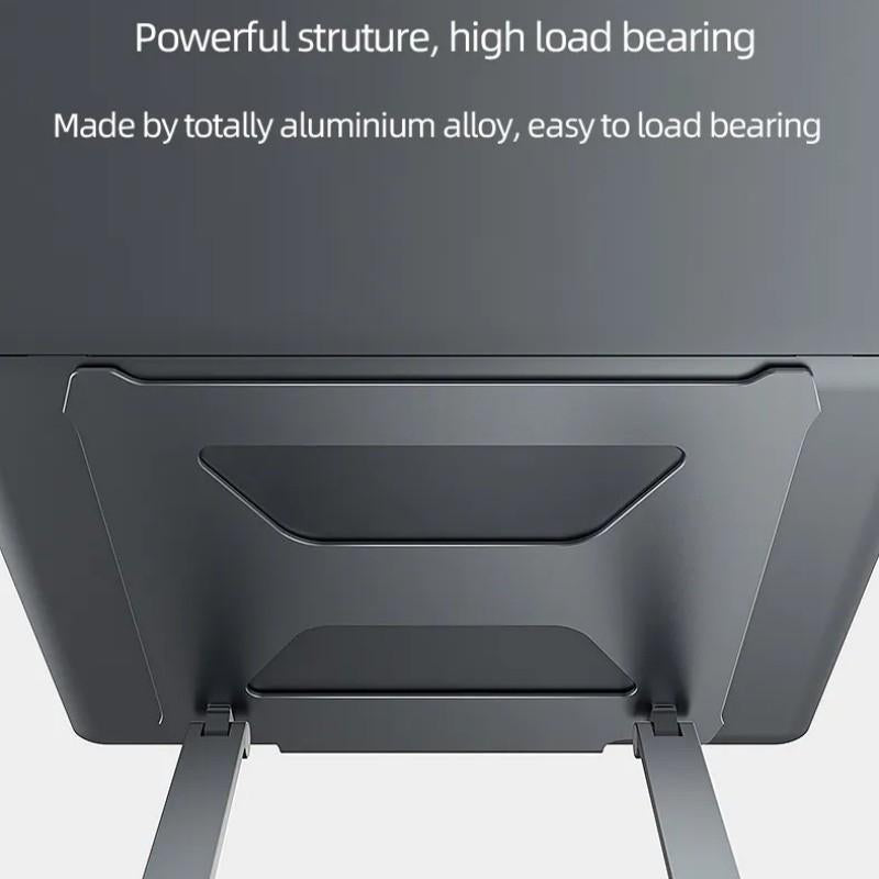 Aluminum Laptop Holder for 14-17.3 Inch Screens - Ergonomic Design 5