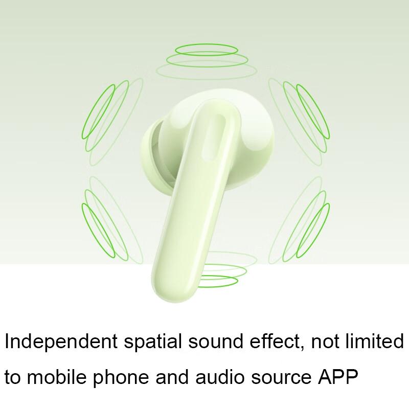 Wireless Active Noise-cancelling Earbuds for Sports and Music - White 8