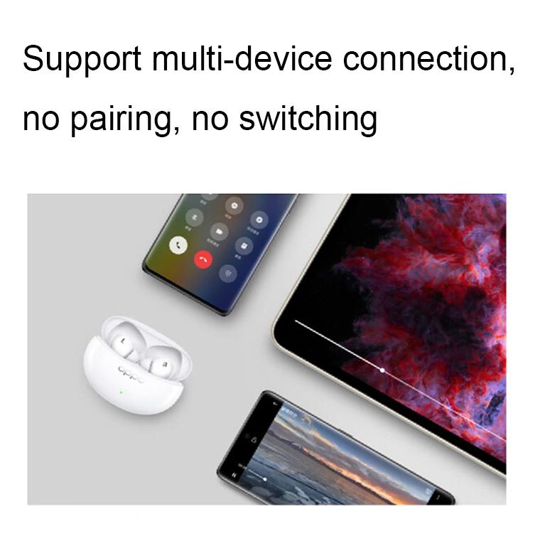Wireless Active Noise-cancelling Earbuds for Sports and Music - White 10
