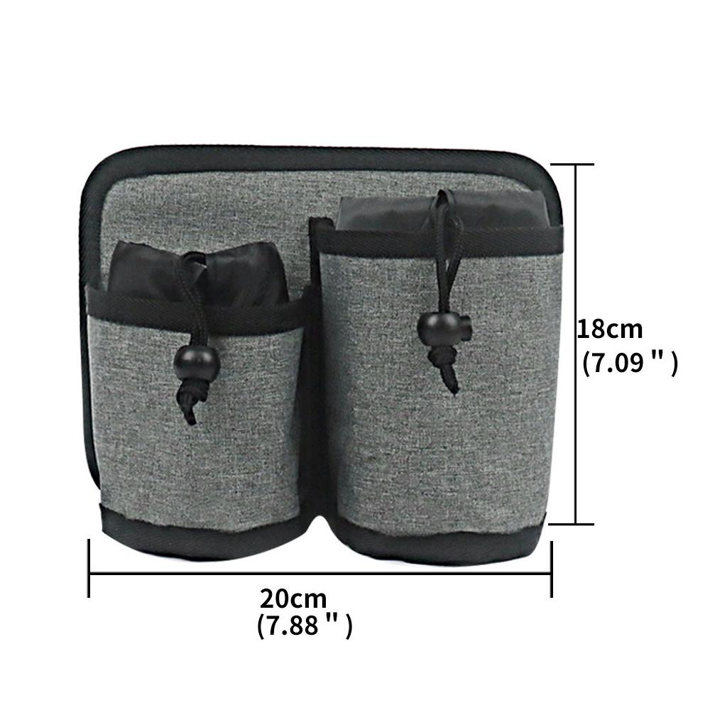 Travel Cup Holder for Luggage - Gray 3