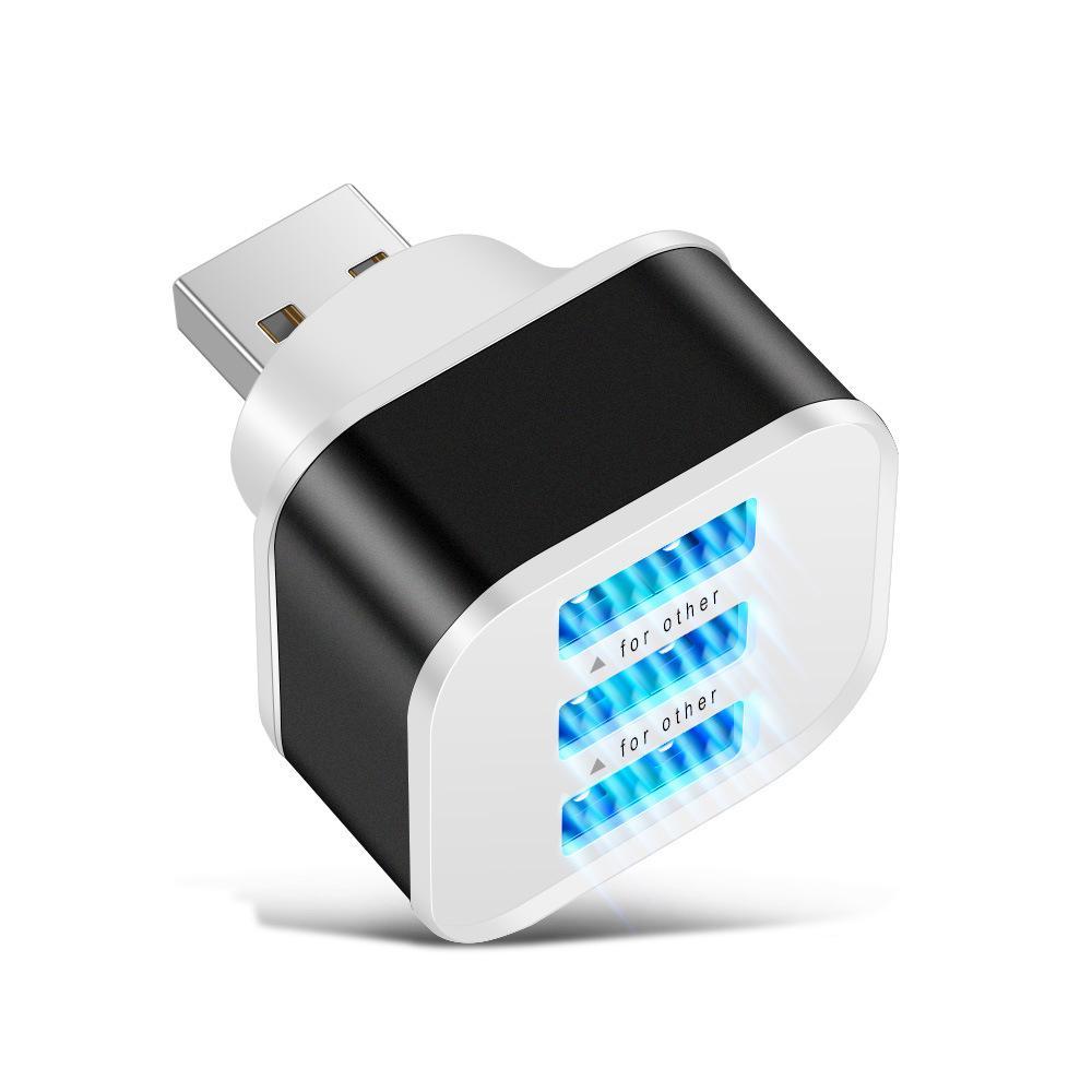 3-Port Usb 2.0 Hub Expander - Gold 9
