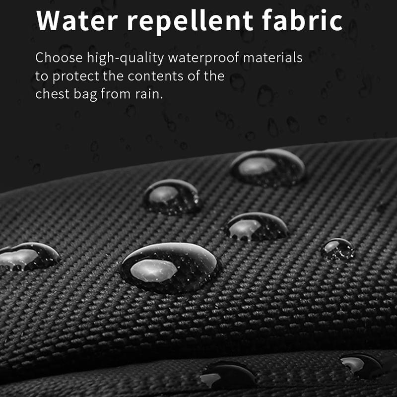 Waterproof Anti Theft Chest Bag With Usb Port Men Outdoor Messenger Bag Dark Blue 14