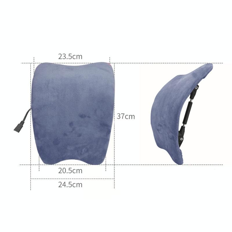 Electric Lumbar Support Pad Spine Stretcher & Massager 124 Vertebrae 4