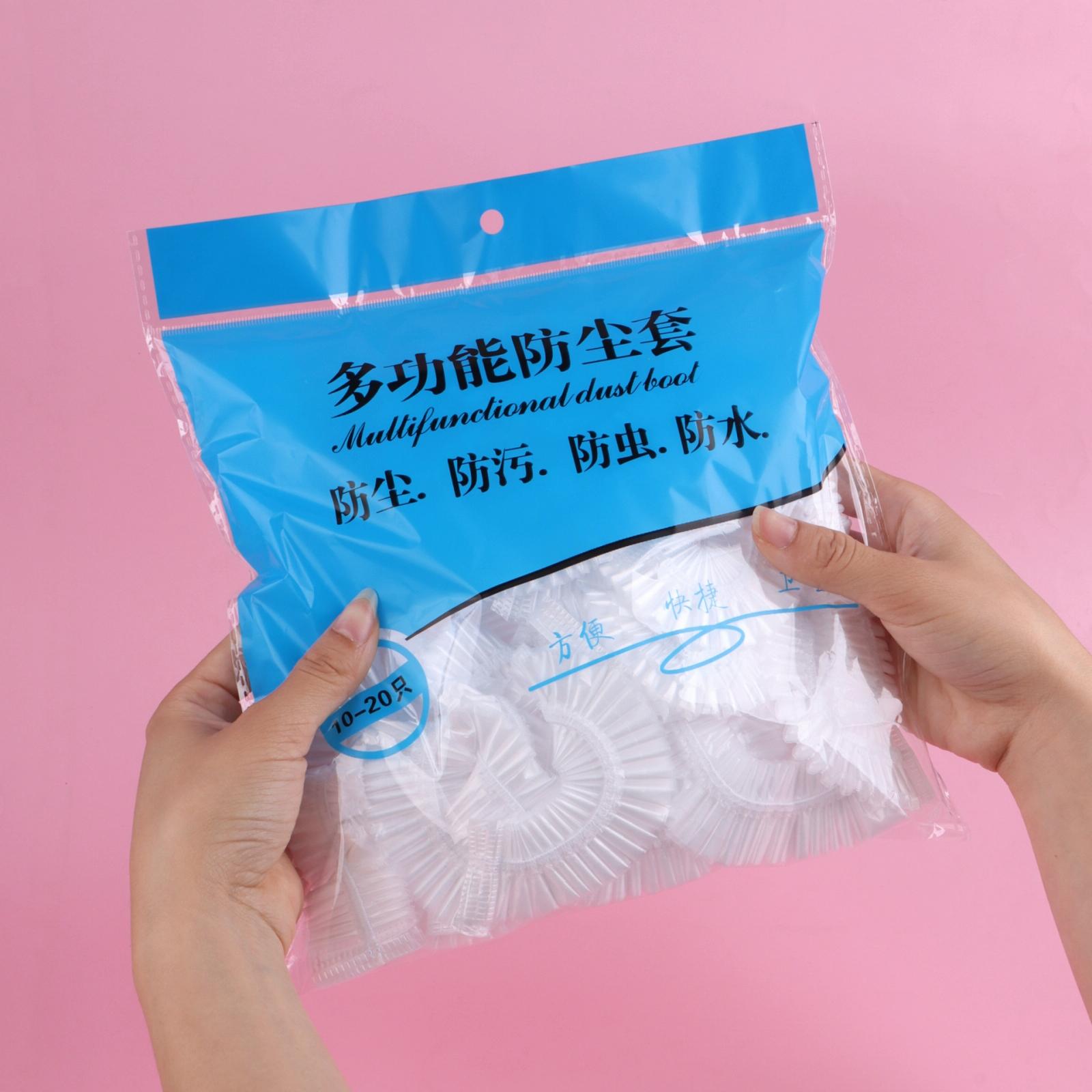 10 Pack Disposable Air Conditioner Dust Cover Large 70X145Cm White 10