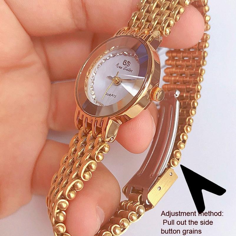 Stainless Steel Square Dial Women Watch with Simple Strap - Silver 7