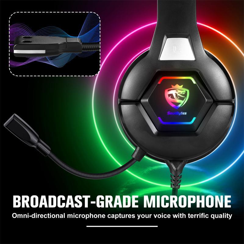 Omni-Directional Esports Headset 1.9M Length - Blac 4