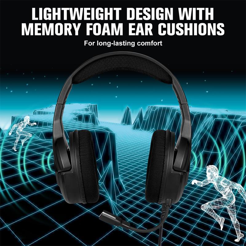 Omni-Directional Esports Headset 1.9M Length - Blac 6
