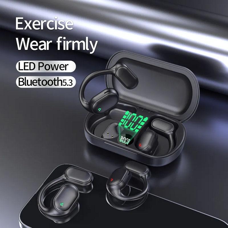 Wireless Earphones with Led Display and Noise Reduction 3
