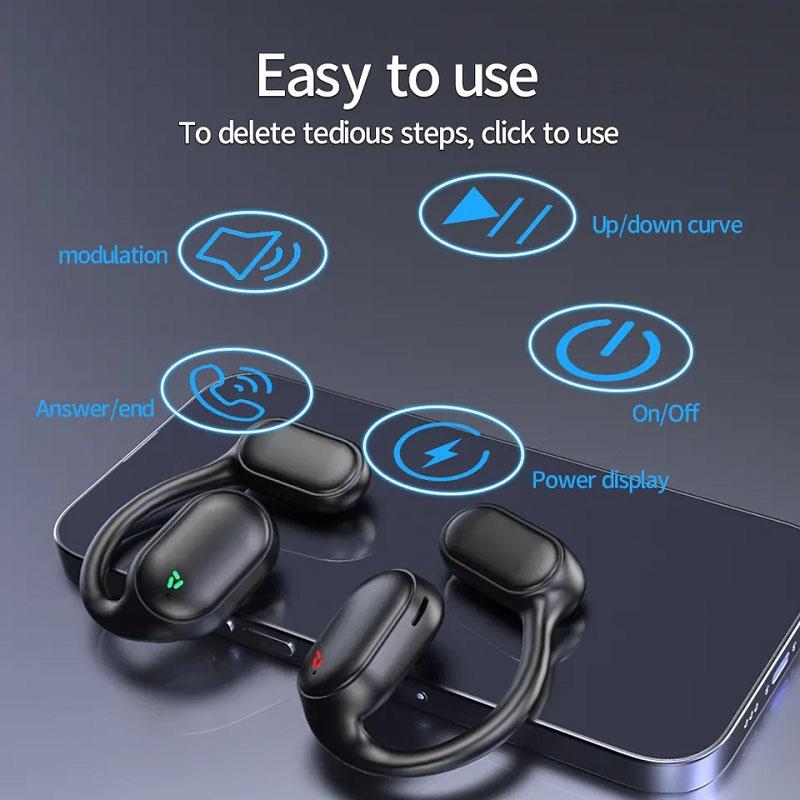 Wireless Earphones with Led Display and Noise Reduction 8