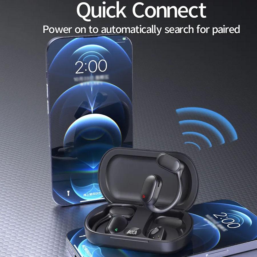 Wireless Earphones with Led Display and Noise Reduction 11