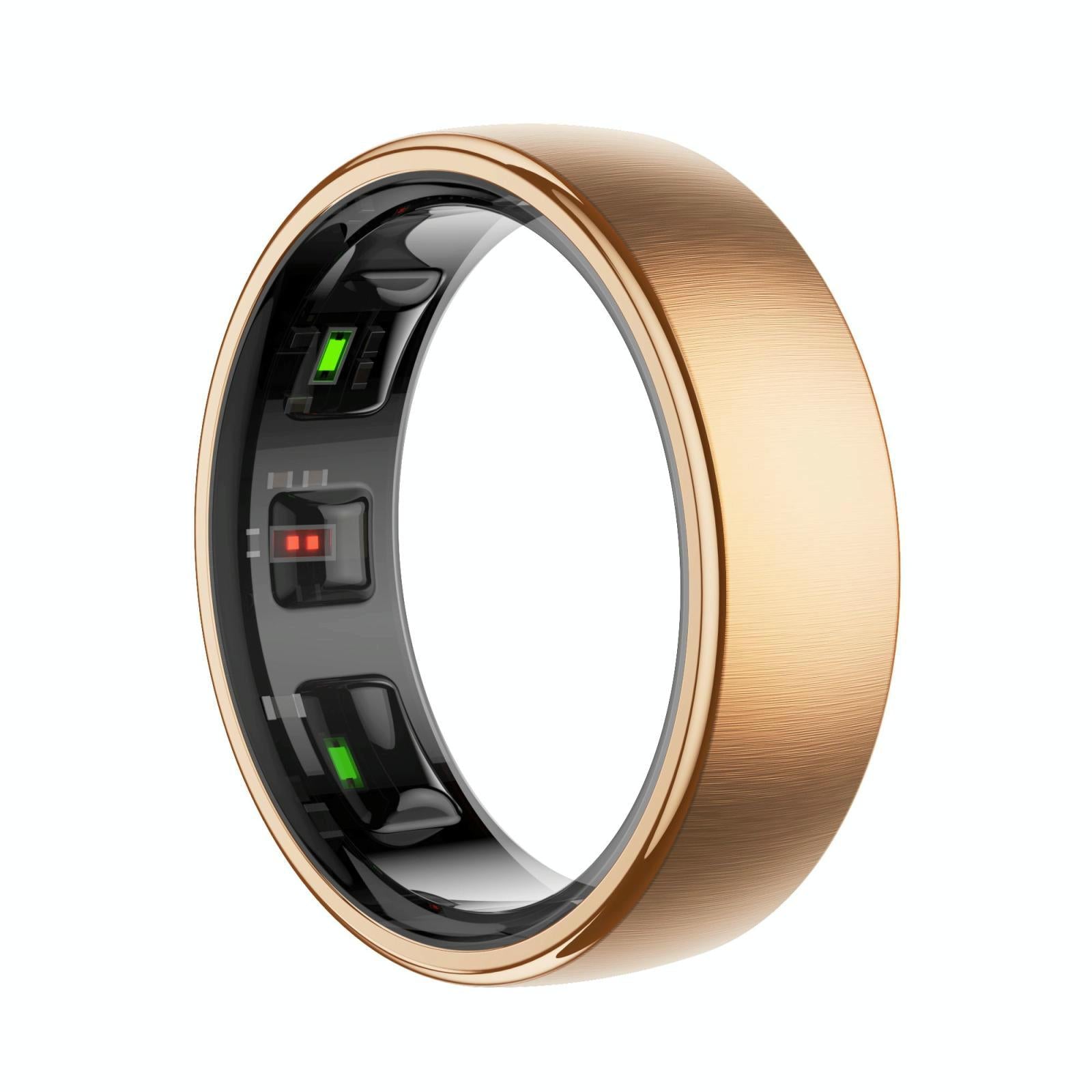 Smart Ring Heart Rate Blood Oxygen Sleep Sports Size 13 - Black
