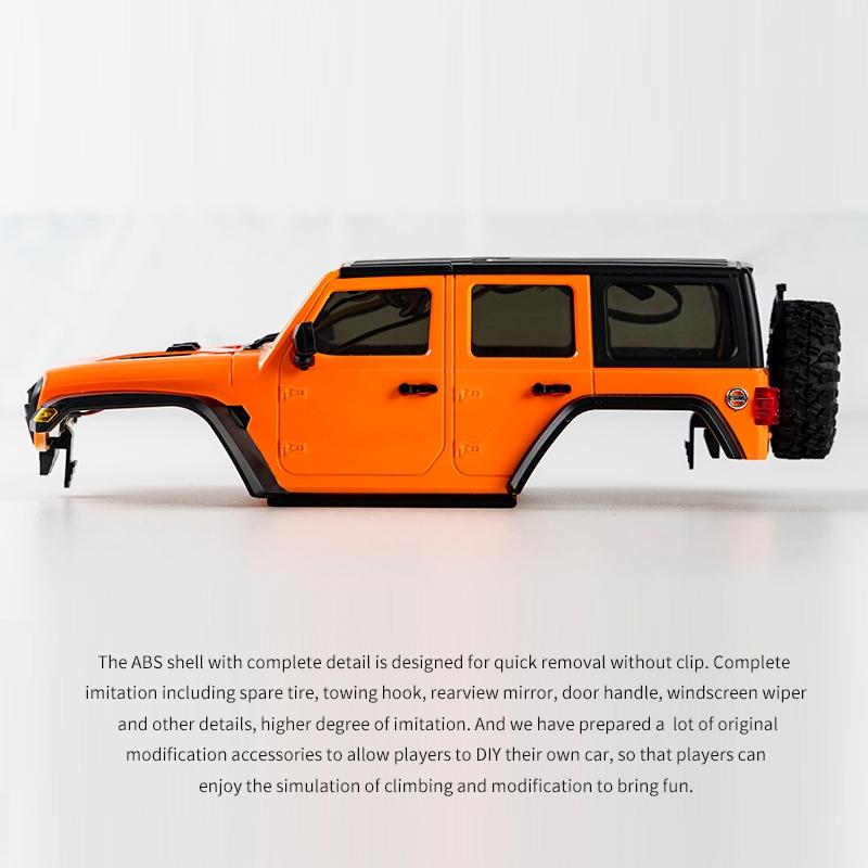 Off-road Climbing Rc Vehicle with 4wd Drive - Grey 7