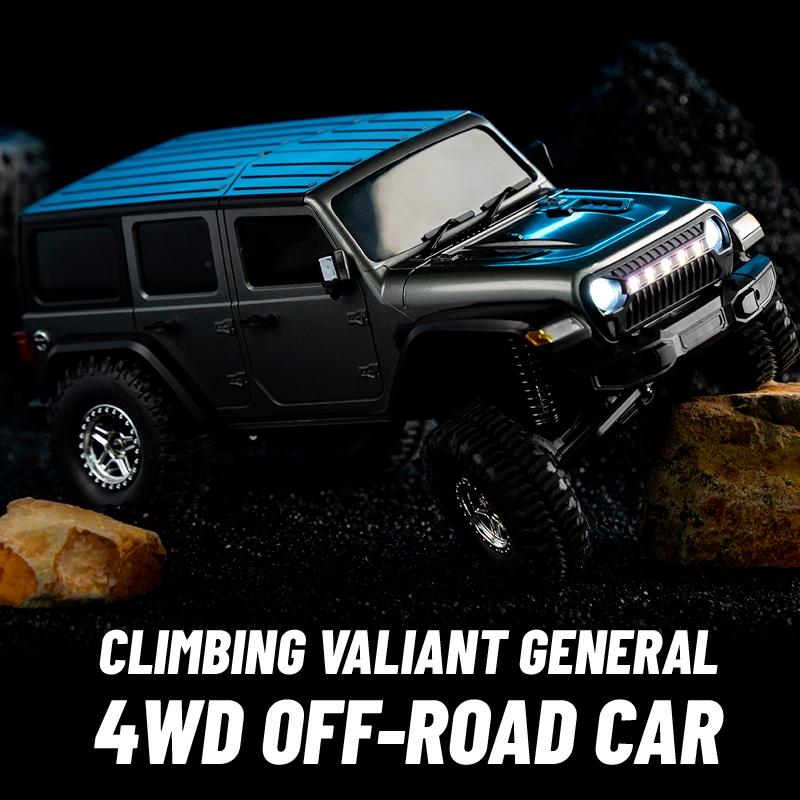 Off-road Climbing Rc Vehicle with 4wd Drive - Grey 8