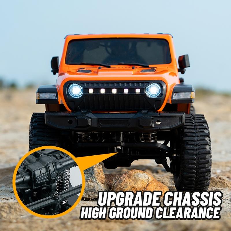 Off-road Climbing Rc Vehicle with 4wd Drive - Grey 9