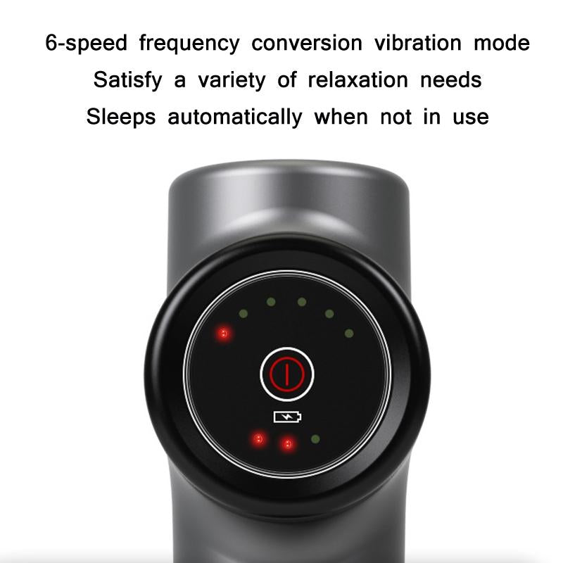 Portable Rechargeable Muscle Massager - Grey Handbag 5