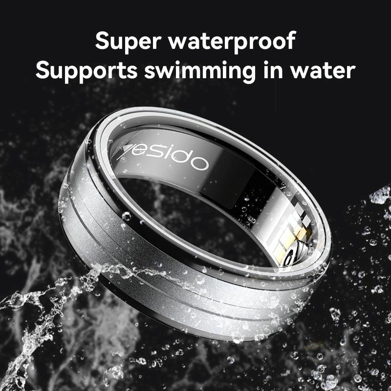 Smart Health Ring Temp Heart Rate Bp Reminder - 57Mm 8