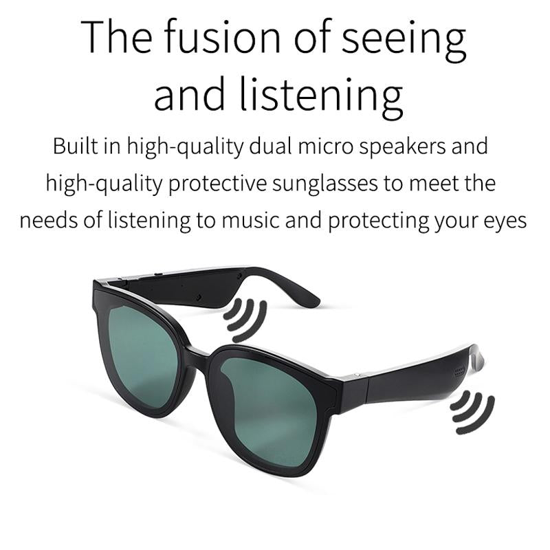 Smart Audio Sunglasses with Bluetooth Earphone - A13 - Dark Gray 6