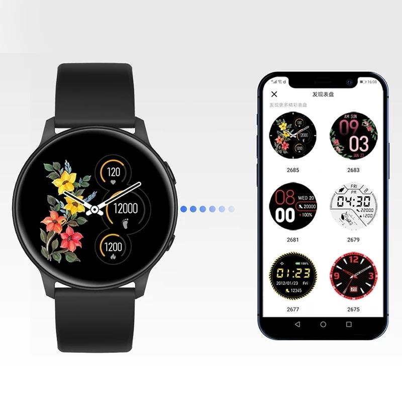 Waterproof Smart Watch With Colour Screen - Ip68 - Black 8