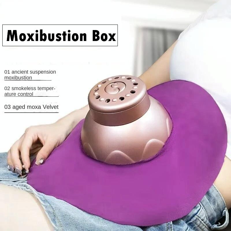 Portable Moxibustion Box For Waist & Abdomen Pink 4