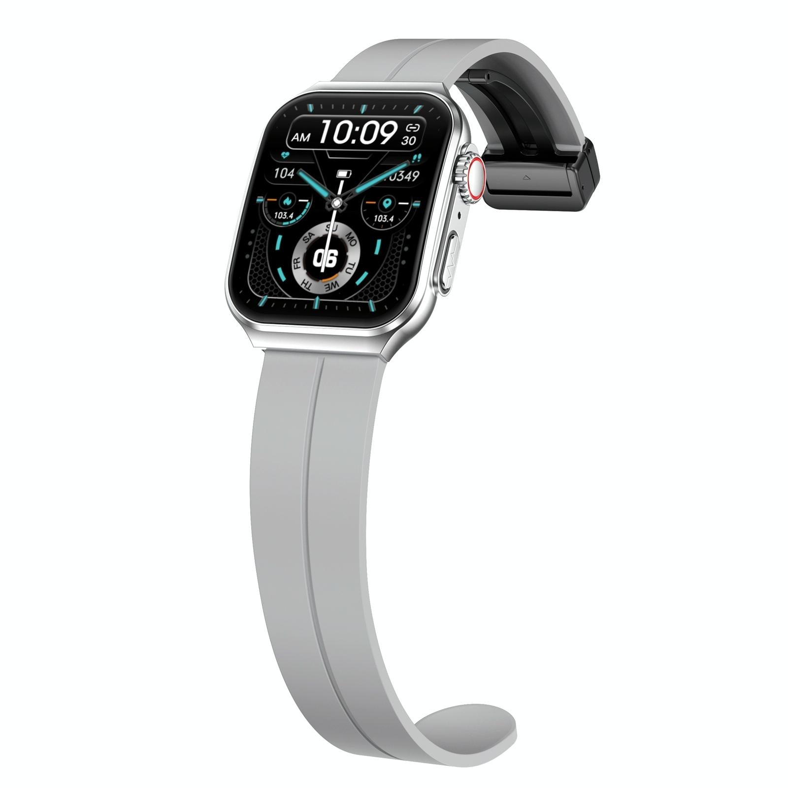 1.96 Inch Bt Call / Heart Rate / Blood Pressure / Blood Oxygen - Black 6