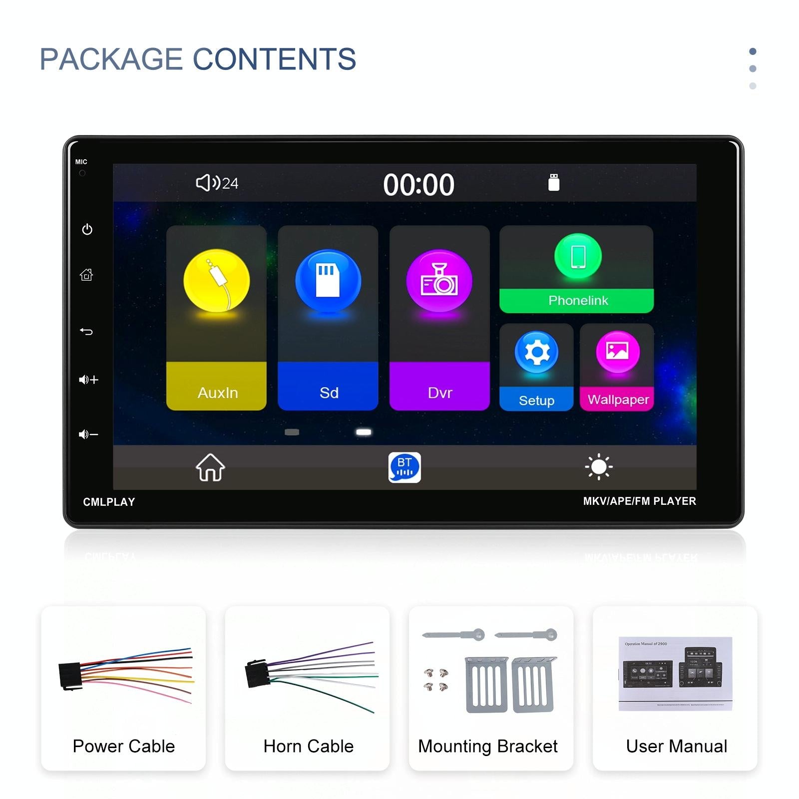 9 Inch Android Carplay Mp5 Player With Wireless Reversing Camera Standard 3