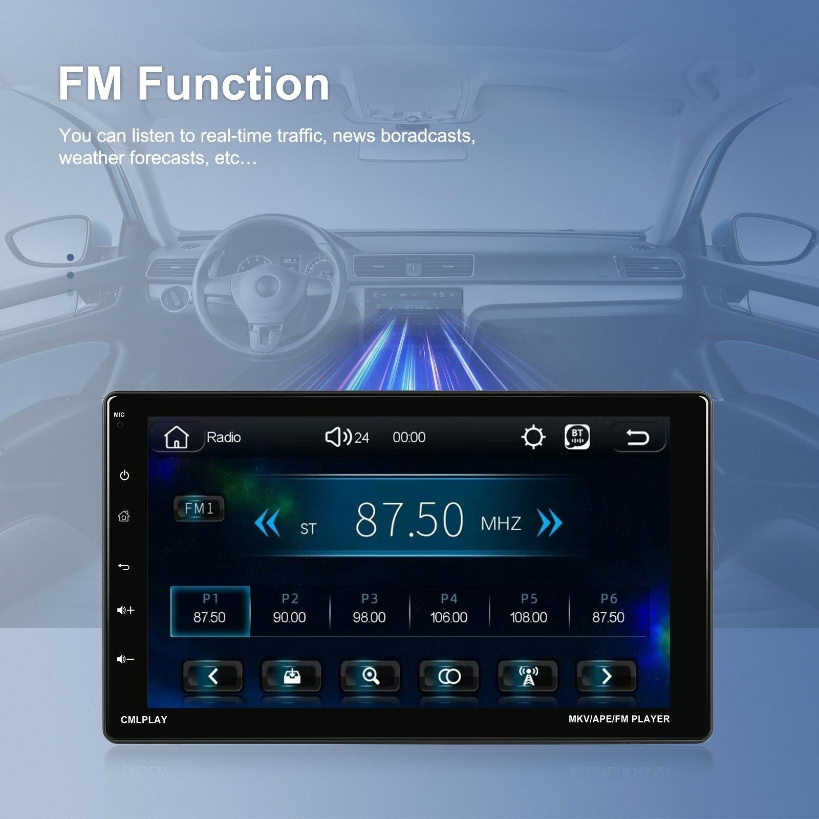 9 Inch Android Carplay Mp5 Player With Wireless Reversing Camera Standard 11