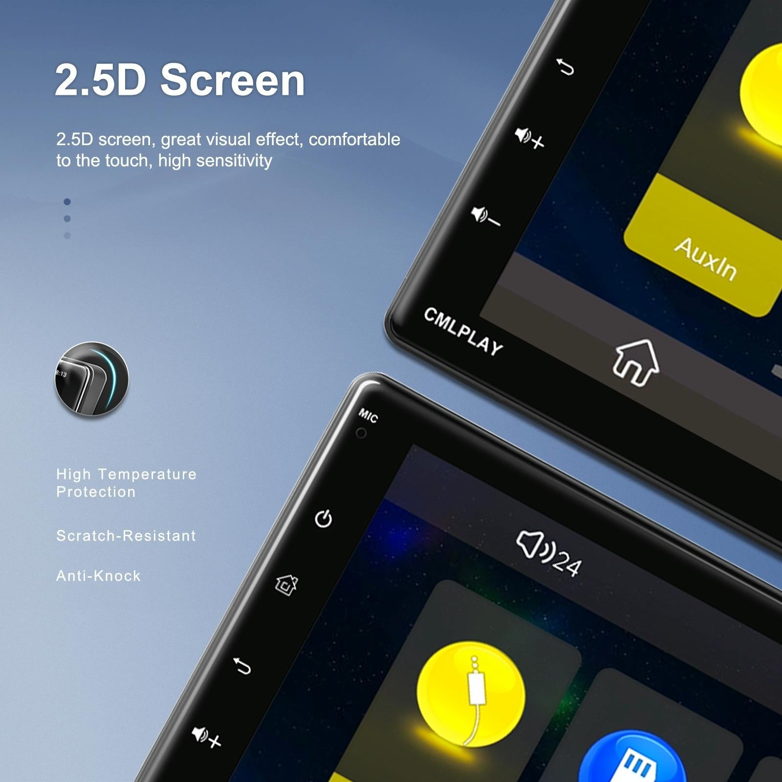 9 Inch Android Carplay Mp5 Player With Wireless Reversing Camera Standard 12