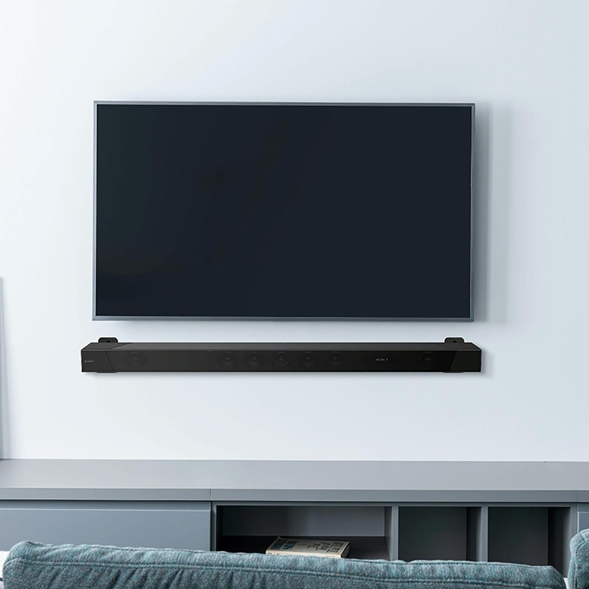 Non-slip Wall Bracket for Long Strip Speakers - Black 7