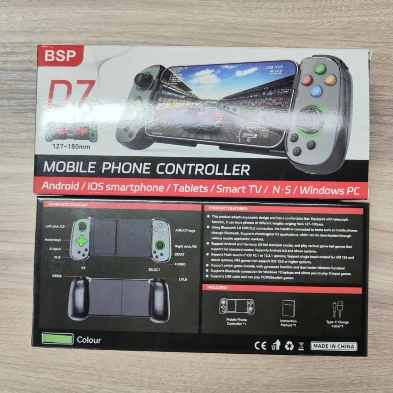 Versatile Retractable Gamepad for Pc / Android / Ios / Win / Mac / Switch - Black 7