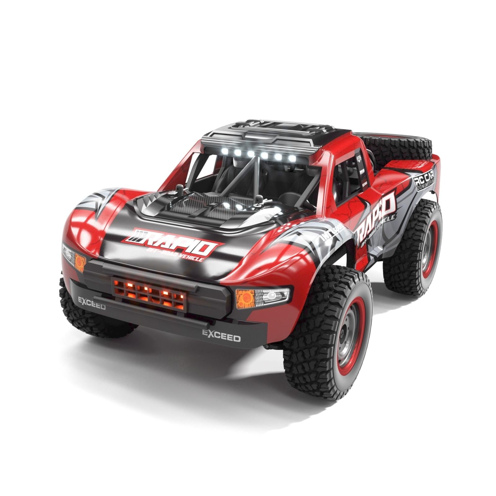High-speed 4wd Pickup Rc Car with Full-scale High-brush Design - Blue 14