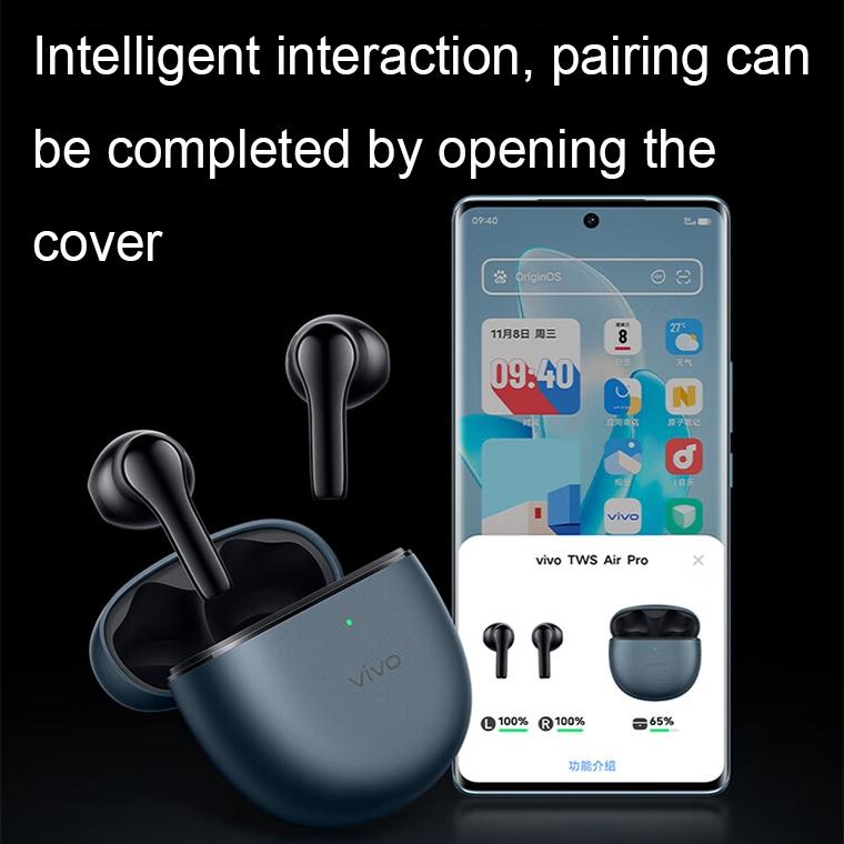 Waterproof Tws Air Pro Active Noise Reduction Bluetooth Earphones - Blue 13