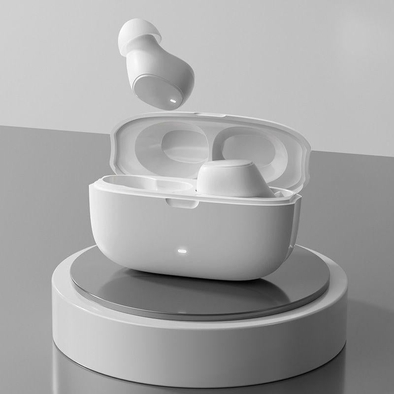 Wireless Earphones with Ai Noise Cancelling Mic and Bluetooth 5.3 - White 3