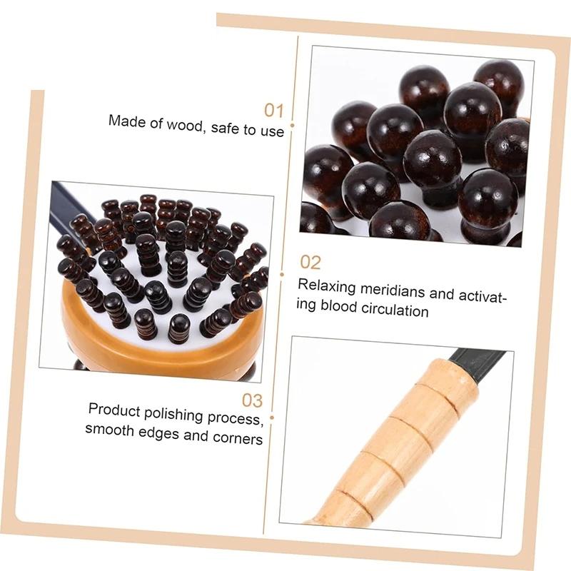 Double Head Meridian Massage Hammer Handheld Knocking Fitness Hammer 5