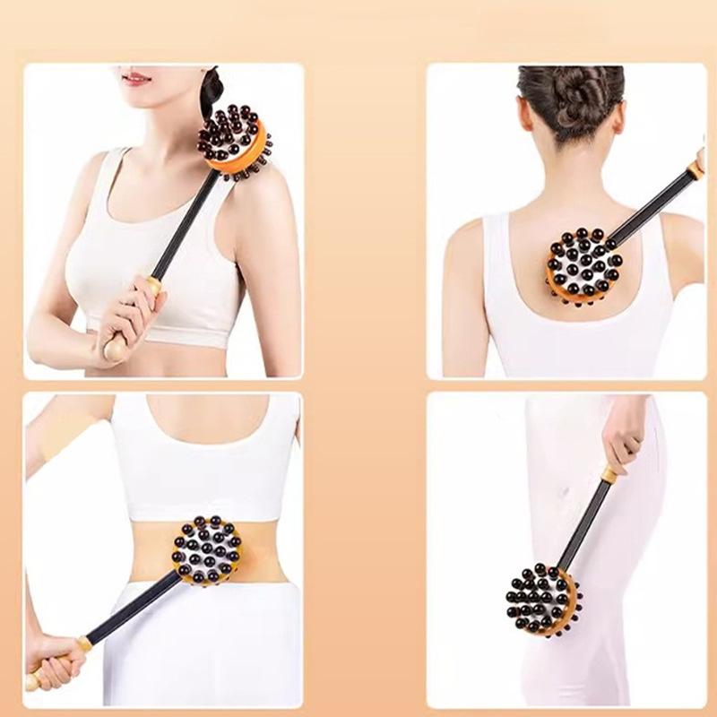 Double Head Meridian Massage Hammer Handheld Knocking Fitness Hammer 8