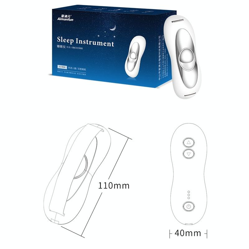 Wireless Micro-Current Sleep Aid Device Fast Sleep White 4
