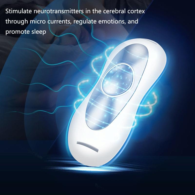 Wireless Micro-Current Sleep Aid Device Fast Sleep White 7
