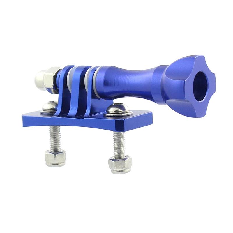 Helmet Mount Adapter for Aluminum Tripod Head for Gopro - Blue 6