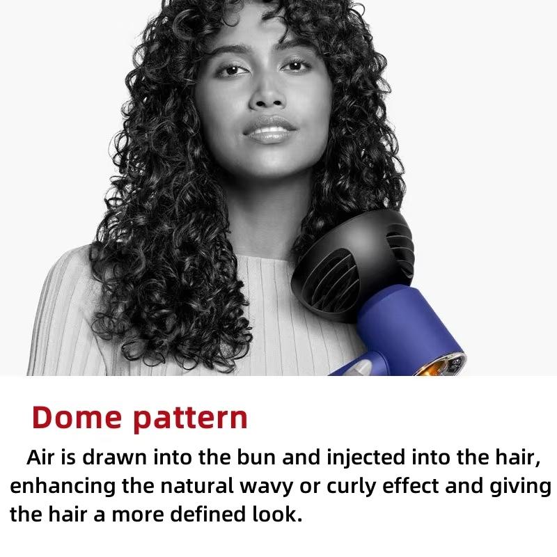 2 In 1 Diffuser For Dyson Hd01 Hd16 Hair Dryers Wave+Curl Attachment Gray 5