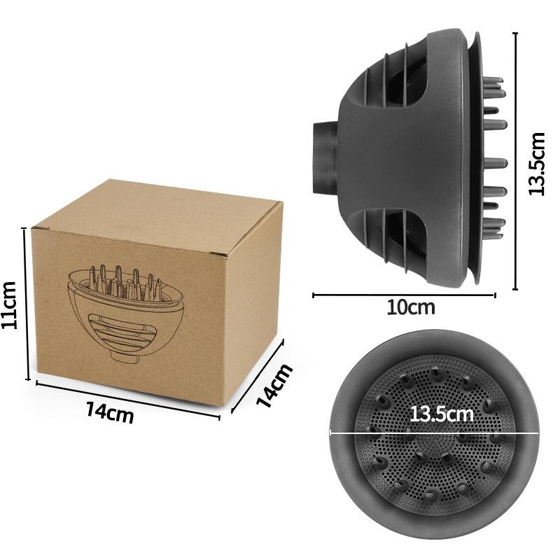 2 In 1 Diffuser For Dyson Hd01 Hd16 Hair Dryers Wave+Curl Attachment Gray 7