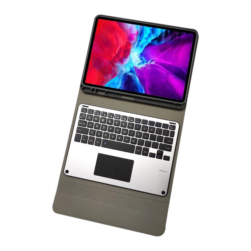 Aluminum Bluetooth Keyboard Case For Ipad Pro 11 With Holder & Pen Slot 5