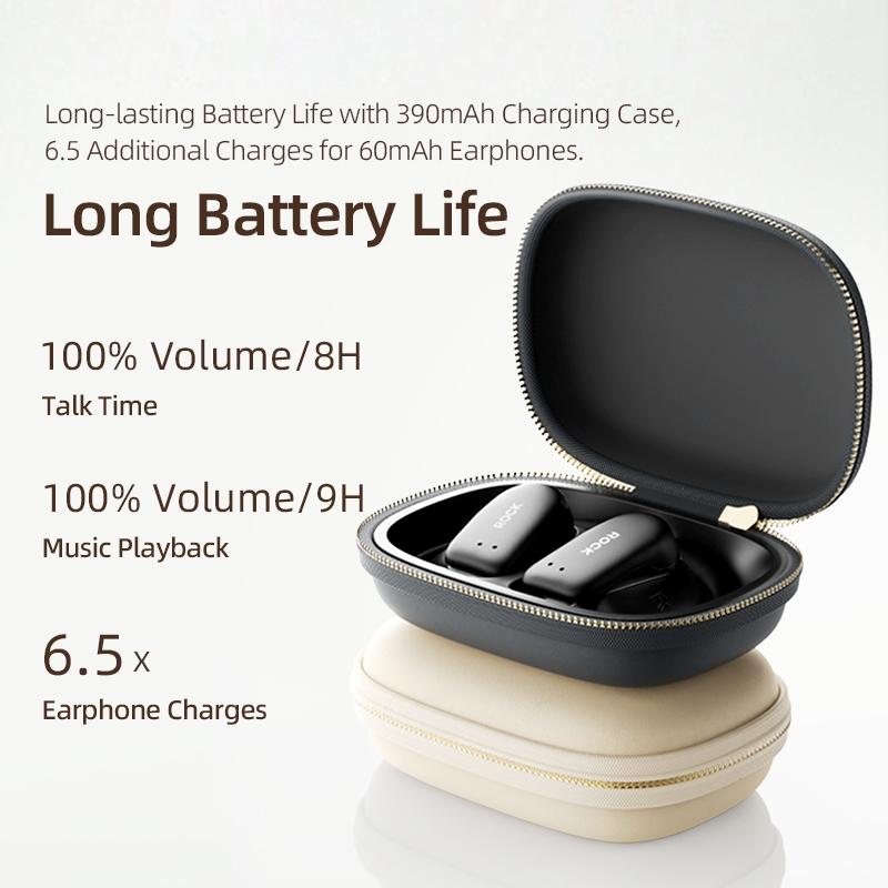 Open Earhook Bluetooth Earphones - X900 - Black 6