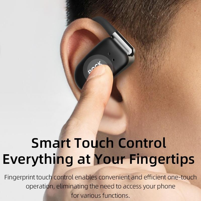 Open Earhook Bluetooth Earphones - X900 - Black 9